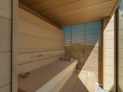 Alpha Wellness Sensations Panoramic sauna, Hasselt